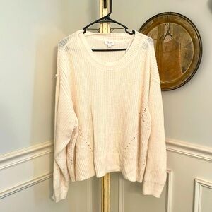 Chunky knit sweater